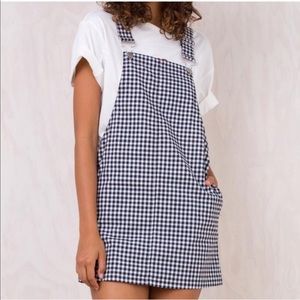 Princess Polly Gingham Overall Dress